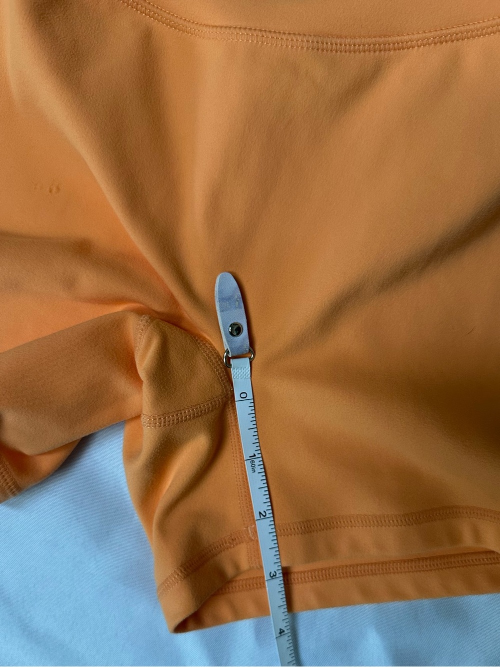 P’TULA Orange Spandex Shorts - SIZE S4 - Picture 5 of 7